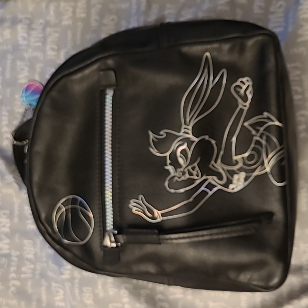 Fossil Space Jam leather backpack